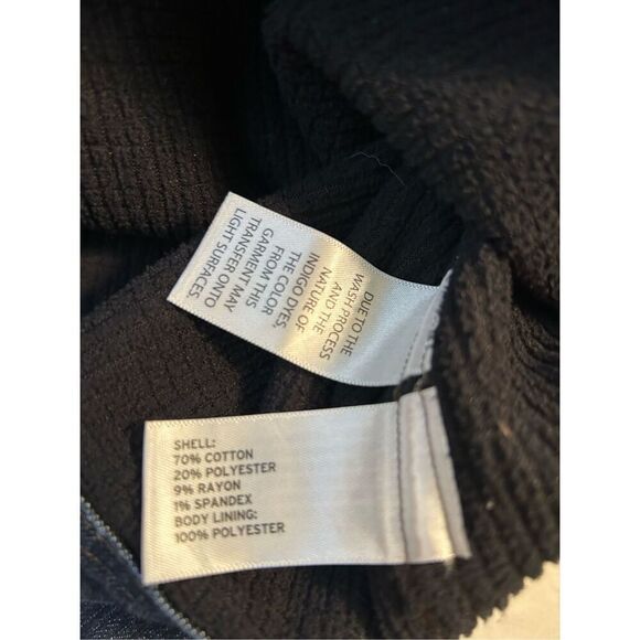 Duluth Trading Company lined jean jacket womens xxl cargo pockets metal buttons - Picture 8 of 12